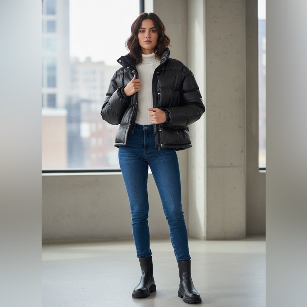 H&M Black Puffer Jacket